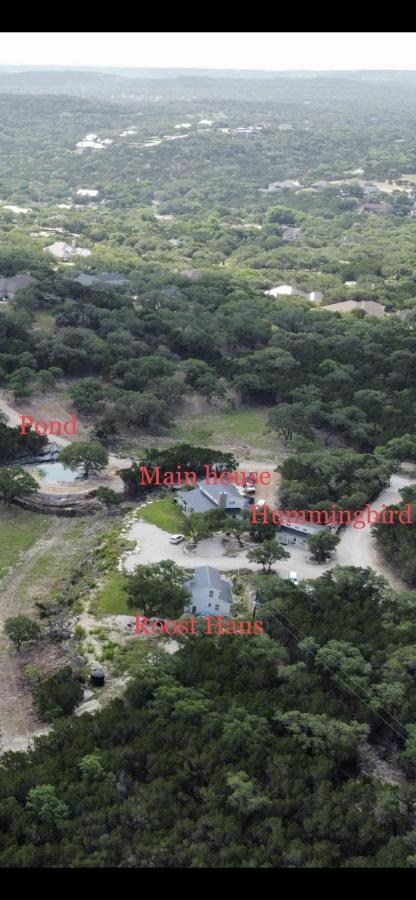 Hummingbird Haus - Hill Country Views On 20 Acres With Firepit Villa Spring Branch Buitenkant foto